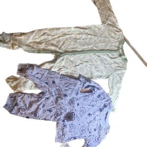 Set of 3 baby boy / neutral pajamas